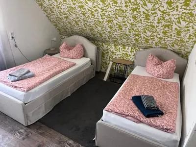 Ein Bett oder Betten in einem Zimmer der Unterkunft Apartment DAHL 3 Zimmer