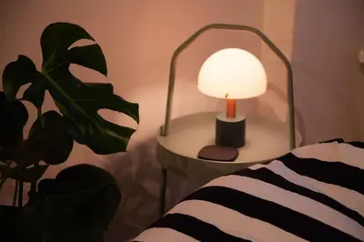 Ein Bett oder Betten in einem Zimmer der Unterkunft Perle im Herzen Neuköllns