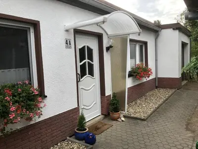 Ein Garten an der Unterkunft 