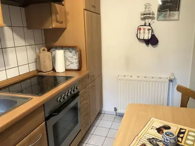 Küche/Küchenzeile in der Unterkunft 