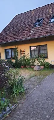 Ein Garten an der Unterkunft FeWo 