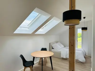 Grundriss der Unterkunft Moderne Ruheoase bei Berlin