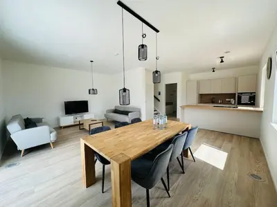 Grundriss der Unterkunft Moderne Ruheoase bei Berlin