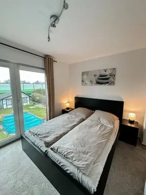 Ein Bett oder Betten in einem Zimmer der Unterkunft Traum in Blankenfelde nahe Berlin