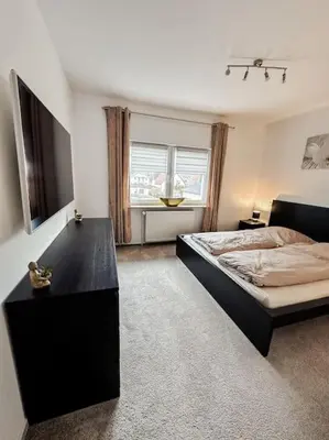 Ein Bett oder Betten in einem Zimmer der Unterkunft Traum in Blankenfelde nahe Berlin