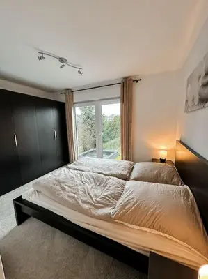 Ein Bett oder Betten in einem Zimmer der Unterkunft Traum in Blankenfelde nahe Berlin