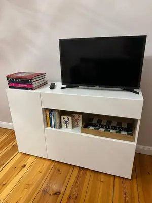 Die Bibliothek in der Ferienwohnung