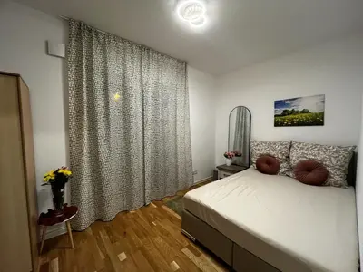 Ein Bett oder Betten in einem Zimmer der Unterkunft Charming Retreat Near Berlin - Cozy Stay in a Convenient Location