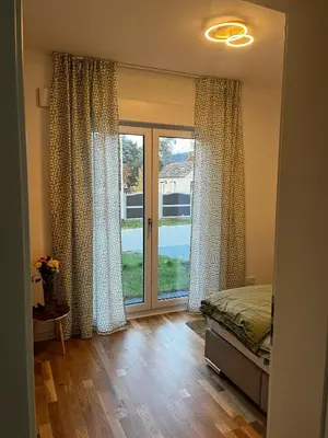 Ein Bett oder Betten in einem Zimmer der Unterkunft Charming Retreat Near Berlin - Cozy Stay in a Convenient Location