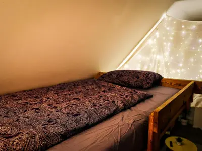 Ein Bett oder Betten in einem Zimmer der Unterkunft Work & Stay- vollausgestattet mit Garten & Parkplatz