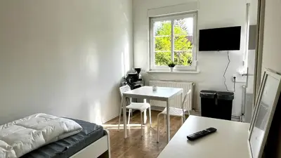 TV/Unterhaltungsangebot in der Unterkunft Work & Stay- vollausgestattet mit Garten & Parkplatz