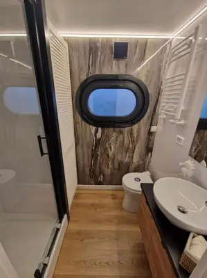 Ein Badezimmer in der Unterkunft WaterBliss