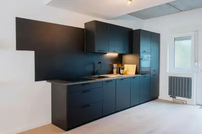 Küche/Küchenzeile in der Unterkunft Homely Berlin - Loft, Terrace, Near Ostkreuz I Free parking