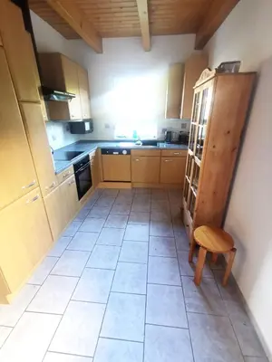 Küche/Küchenzeile in der Unterkunft Monteur-Haus Klettenberg Berlin Treptow, Altglienicke, Neukölln