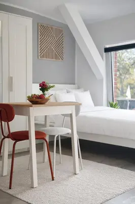 Ein Bett oder Betten in einem Zimmer der Unterkunft Studio Apartment 4 - Komfort & Günstig