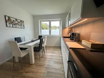 Küche/Küchenzeile in der Unterkunft NicePlace4You