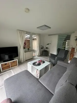Ein Sitzbereich in der Unterkunft HappyNest