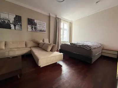 Ein Sitzbereich in der Unterkunft Cozy Apartment, Sehr gemütliche Wohnung