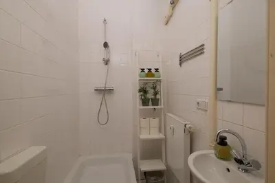 Ein Badezimmer in der Unterkunft Apartment nähe Schloss Bellevue - 95QM
