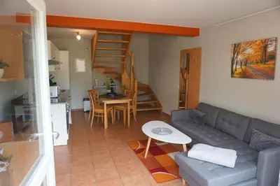 Küche/Küchenzeile in der Unterkunft Maisonette mit 2 Schlafzimmer