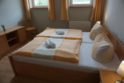Ein Bett oder Betten in einem Zimmer der Unterkunft Maisonette mit 2 Schlafzimmer