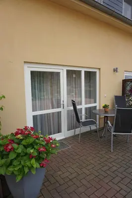 Ein Balkon oder eine Terrasse in der Unterkunft Maisonette mit 2 Schlafzimmer