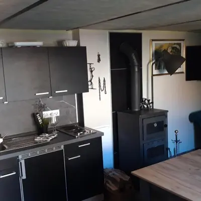 Küche/Küchenzeile in der Unterkunft Gesinde Loft