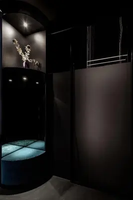Ein Bett oder Betten in einem Zimmer der Unterkunft Your very unique private spa in Berlin Kreuzberg