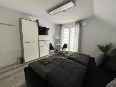 TV/Unterhaltungsangebot in der Unterkunft Modernes Ferienhaus in Königs Wusterhausen