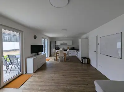 TV/Unterhaltungsangebot in der Unterkunft Haus am See