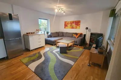 Küche/Küchenzeile in der Unterkunft Bungalow am Berliner Stadtrand