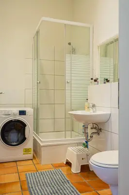 Ein Badezimmer in der Unterkunft Design Modern Apartment