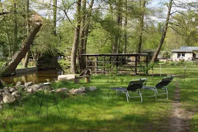 Naturlandschaft in der Nähe des Privatzimmers