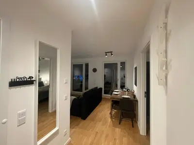 TV/Unterhaltungsangebot in der Unterkunft Luxeriöses Penthouse Apartment am BER Flughafen