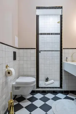 Ein Badezimmer in der Unterkunft FABEL Apartments am Zoo