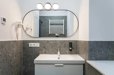 Ein Badezimmer in der Unterkunft Urban Oasis in Friedrichshain by Sabine