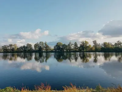 Naturlandschaft in der Nähe des Ferienhauses