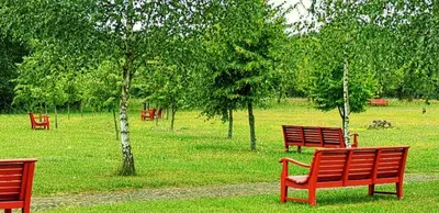 Ein Garten an der Unterkunft Landsitz Hotel Templin
