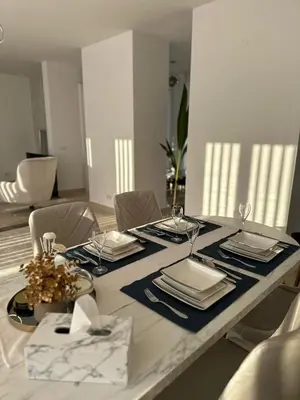 Ein Sitzbereich in der Unterkunft Villa Nova Berlin