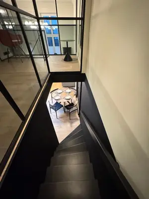Ein Sitzbereich in der Unterkunft Apartment 