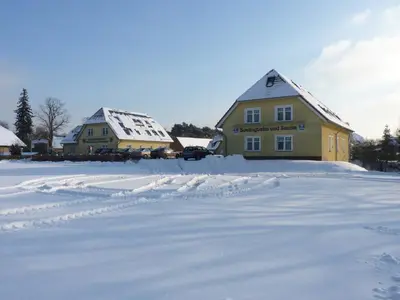 Pension Am Rheinsberger Schloßpark im Winter