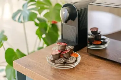 Kaffee-/Teezubehör in der Unterkunft Modernes Studio in Berlin Weissensee