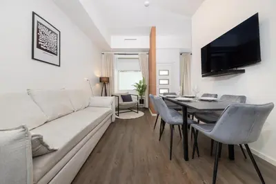 TV/Unterhaltungsangebot in der Unterkunft 2 BR central Apt at Maybachufer