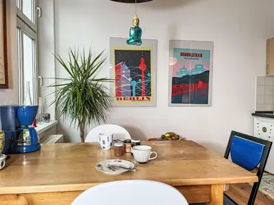 Küche/Küchenzeile in der Unterkunft Apartment Regenbogen by Interhome