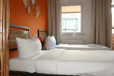 Ein Bett oder Betten in einem Zimmer der Unterkunft AMBER by Comfort Housing - 2 bedroom apartment