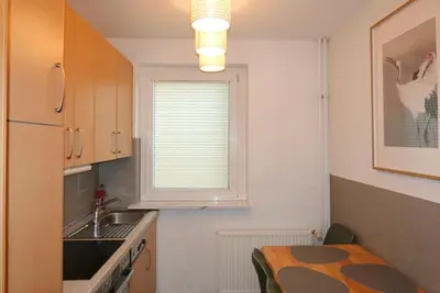 Küche/Küchenzeile in der Unterkunft AMBER by Comfort Housing - 2 bedroom apartment