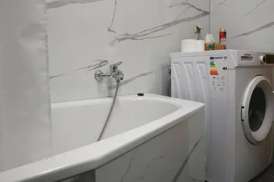 Ein Badezimmer in der Unterkunft AMBER by Comfort Housing - 2 bedroom apartment