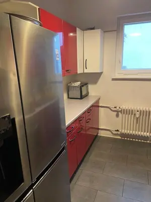 Küche/Küchenzeile in der Unterkunft Two Rooms Berlin Neukölln