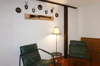 Ein Sitzbereich in der Unterkunft LODGE by Comfort Housing - 2 bedroom apartment