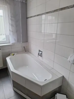 Ein Badezimmer in der Unterkunft Ferienwohnung bei Ingrid
